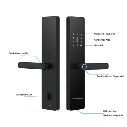 NovatechSolutions Smart Door Handle Lock
