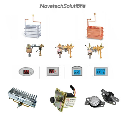NovatechSolutions Instant Gas Water Heater with Backup Hot Water System